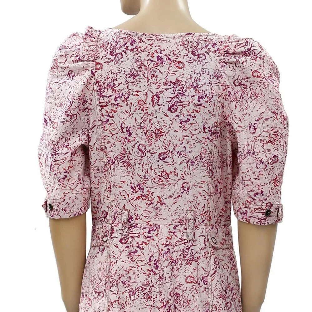 Free People Floral Jumpsuit Rosebud Size 4 NWOT